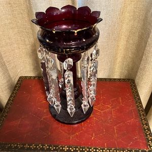 Beautiful antique lusture with perfect long prisms